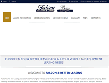 Tablet Screenshot of falconleasing.net
